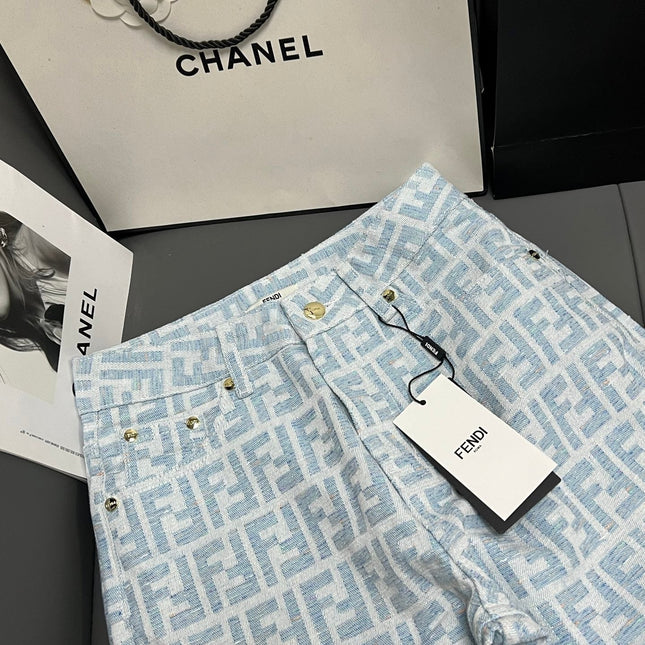 FF 25 Monogram Light Blue Jean