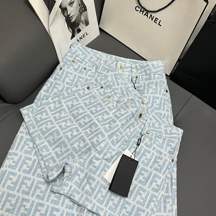 FF 25 Monogram Light Blue Jean