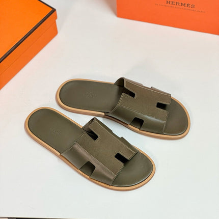 IZMIR SANDAL MOSS LAMBSKIN