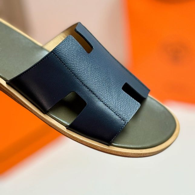 Izmir sandal crocodide black