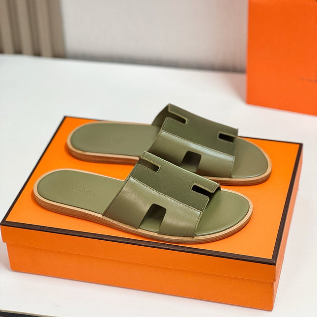 Izmir sandal Vert Toundra