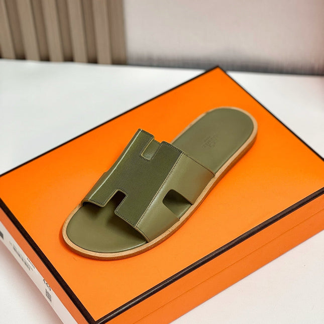 Izmir sandal Vert Toundra