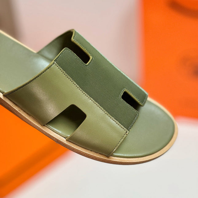 Izmir sandal Vert Toundra