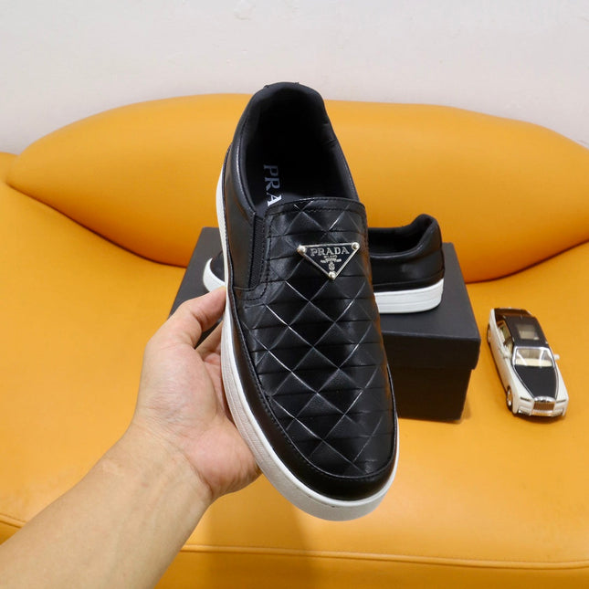 PRA LOAFERS BLACK  CARO CALFSKIN