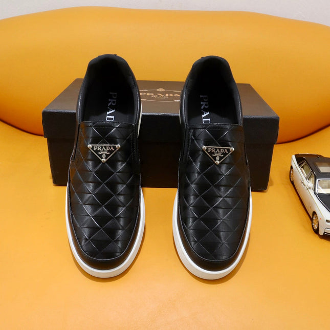 PRA LOAFERS BLACK  CARO CALFSKIN