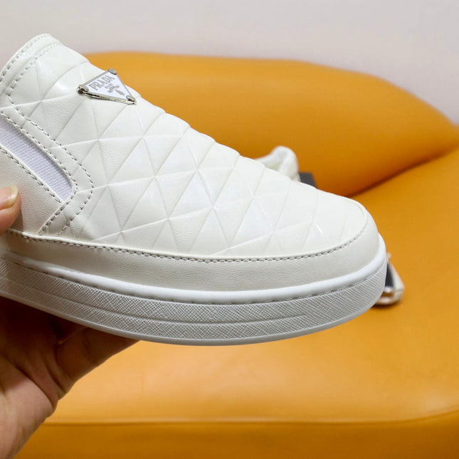 PRA LOAFERS WHITE CARO CALFSKIN