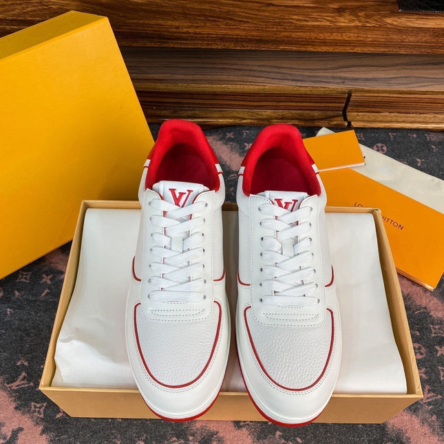 LV RIVOLI FAT SNEAKER WHITE RED