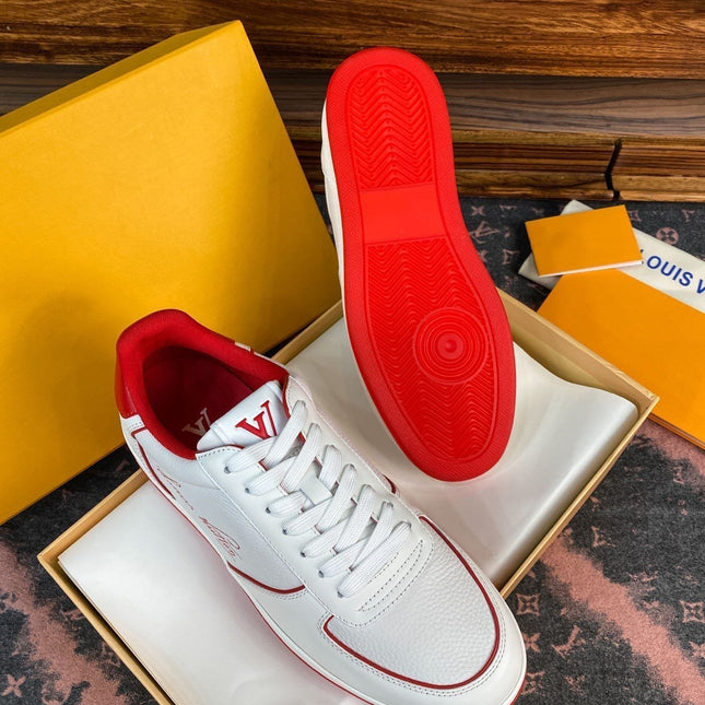 LV RIVOLI FAT SNEAKER WHITE RED