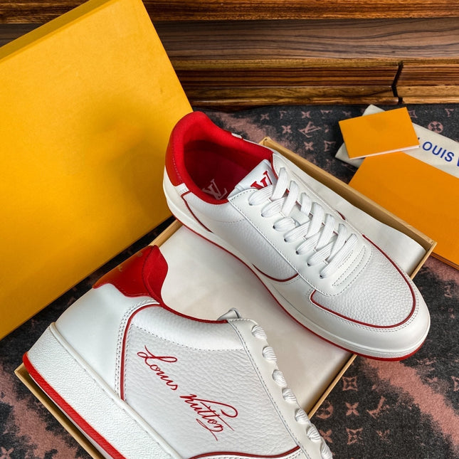 LV RIVOLI FAT SNEAKER WHITE RED