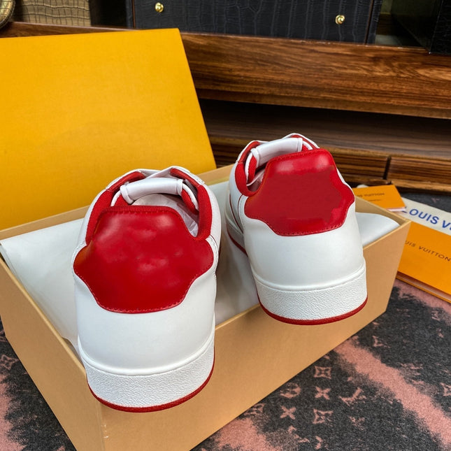 LV RIVOLI FAT SNEAKER WHITE RED