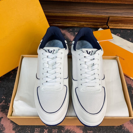 LV RIVOLI FAT SNEAKER WHITE BLUE
