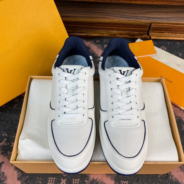 LV RIVOLI FAT SNEAKER WHITE BLUE