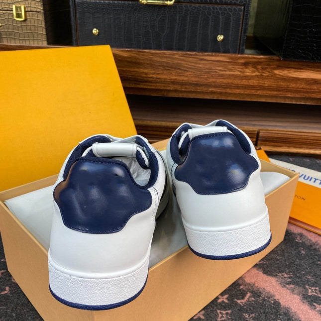 LV RIVOLI FAT SNEAKER WHITE BLUE