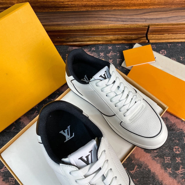 LV RIVOLI FAT SNEAKER WHITE BLACK