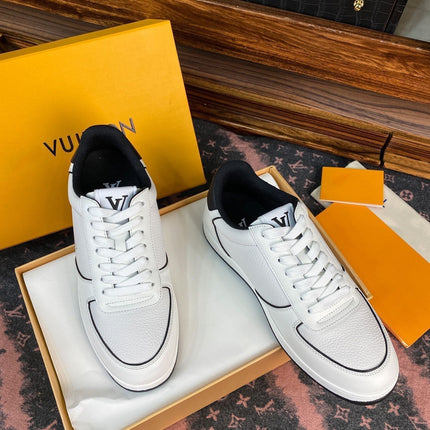 LV RIVOLI FAT SNEAKER WHITE BLACK
