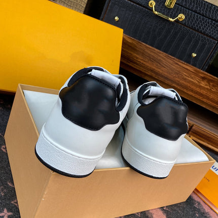 LV RIVOLI FAT SNEAKER WHITE BLACK
