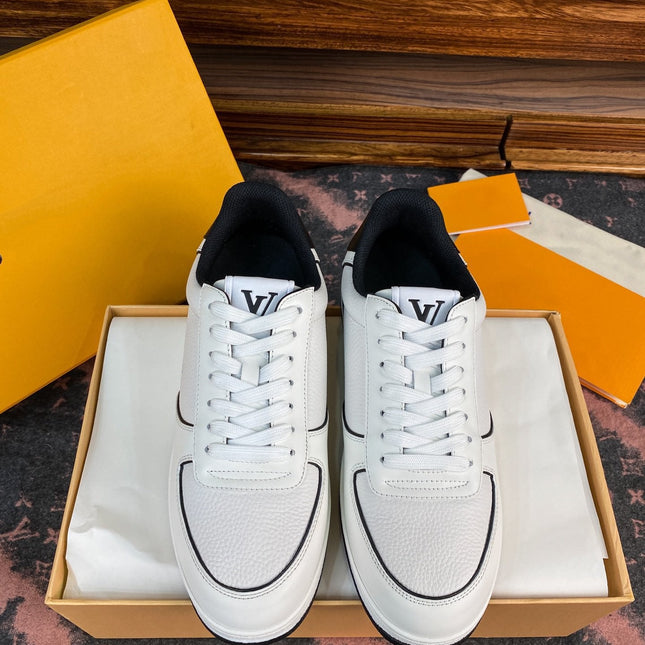 LV RIVOLI FAT SNEAKER WHITE BLACK