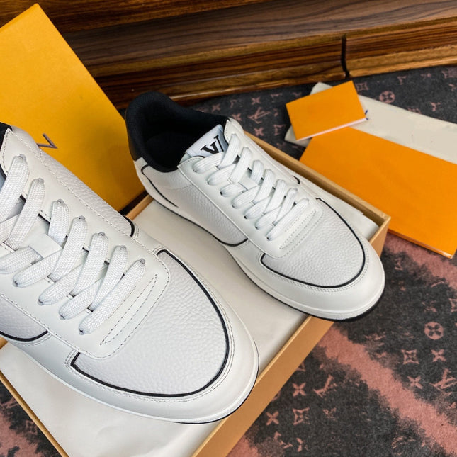 LV RIVOLI FAT SNEAKER WHITE BLACK