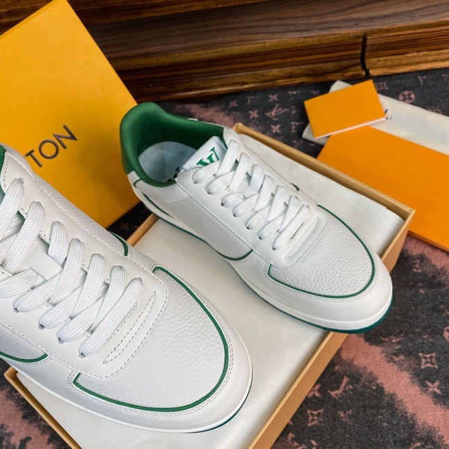 LV RIVOLI FAT SNEAKER WHITE GREEN