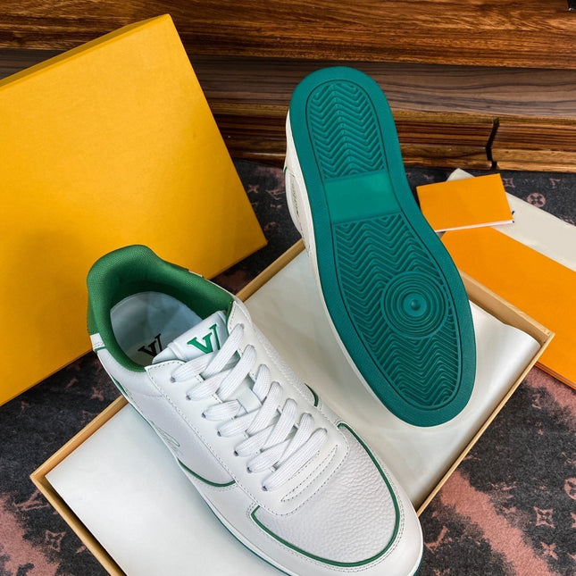 LV RIVOLI FAT SNEAKER WHITE GREEN
