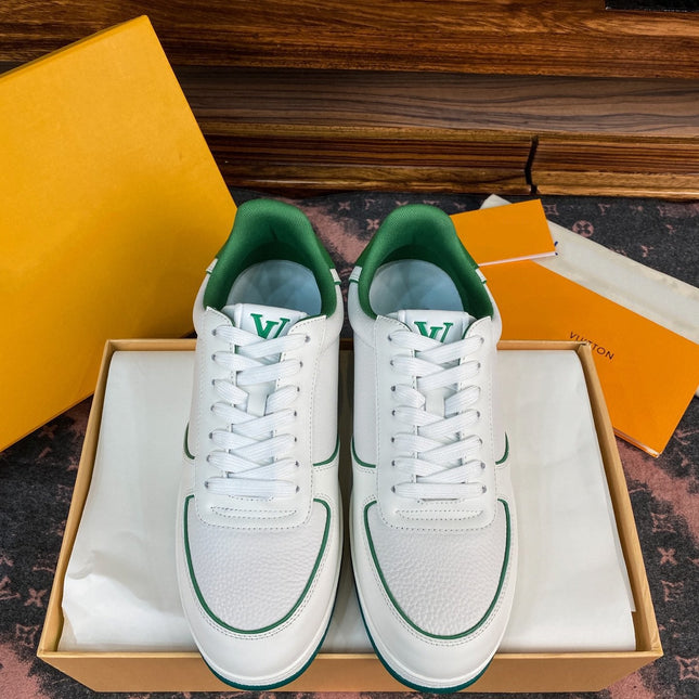 LV RIVOLI FAT SNEAKER WHITE GREEN