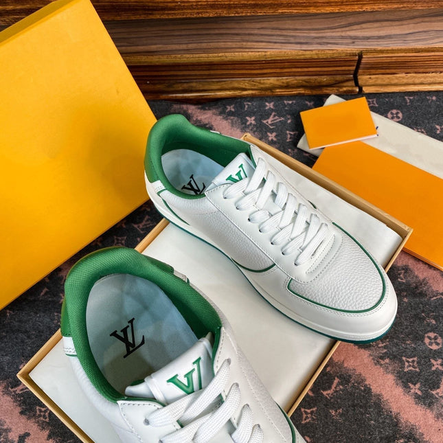 LV RIVOLI FAT SNEAKER WHITE GREEN