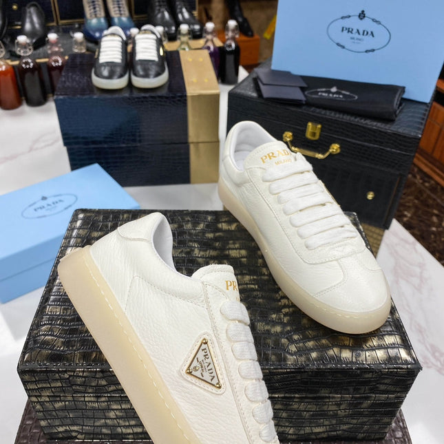 PRA LANE SNEAKER WHITE CALFSKIN