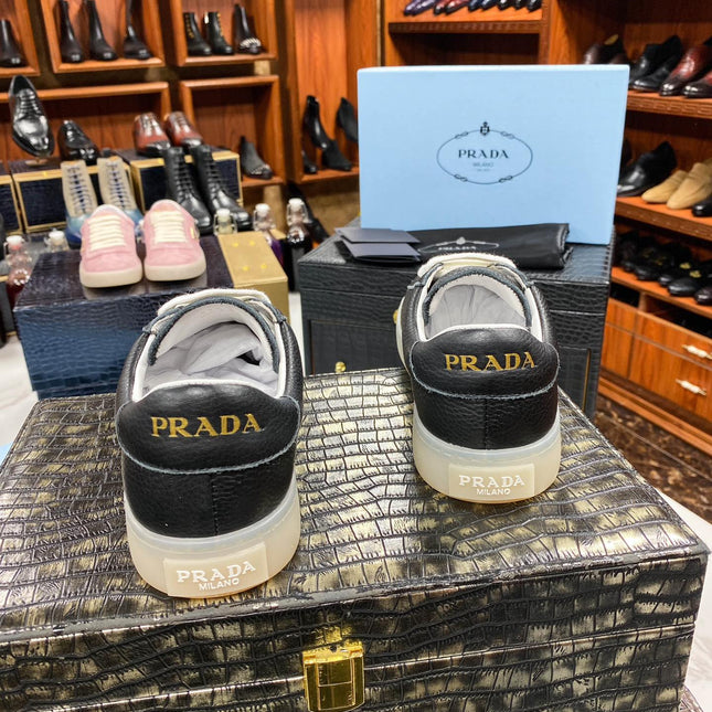 PRA LANE SNEAKER BLACK CALFSKIN