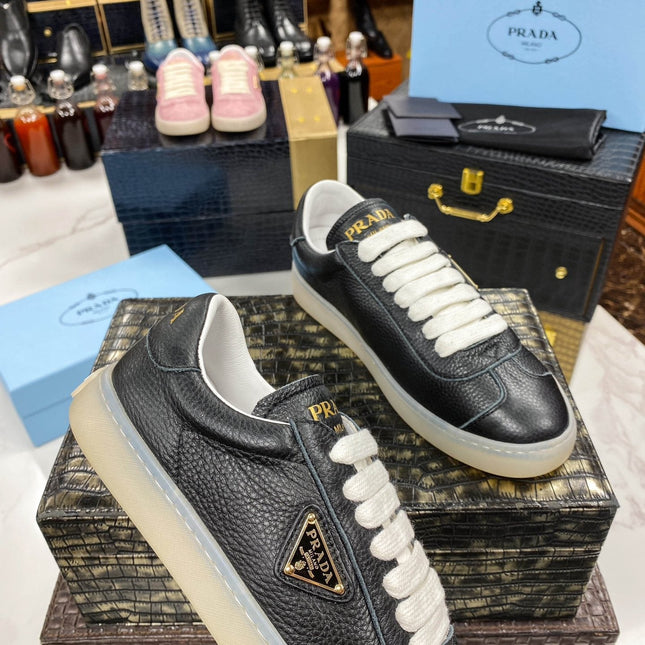 PRA LANE SNEAKER BLACK CALFSKIN