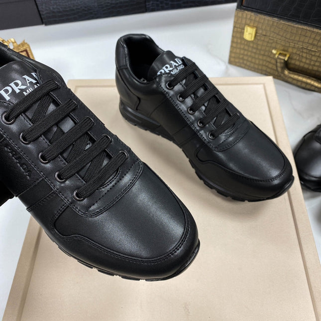 PRA SNEAKER IN BLACK CALFSKIN