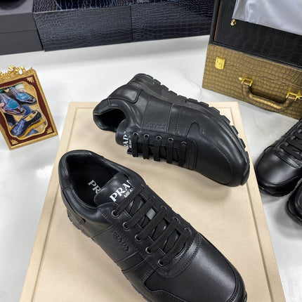 PRA SNEAKER IN BLACK CALFSKIN