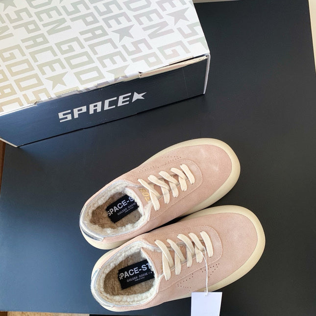 SPACE-STAR CUBE SNEAKERS IN PINK SUEDE