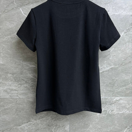 CC 2025 T-shirt Black Cotton