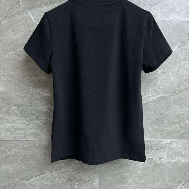 CC 2025 T-shirt Black Cotton
