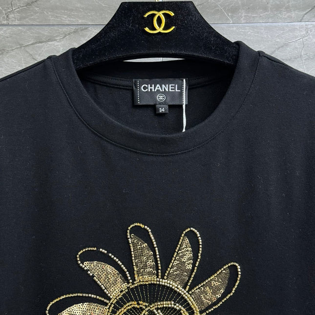 CC 2025 T-shirt Black Cotton