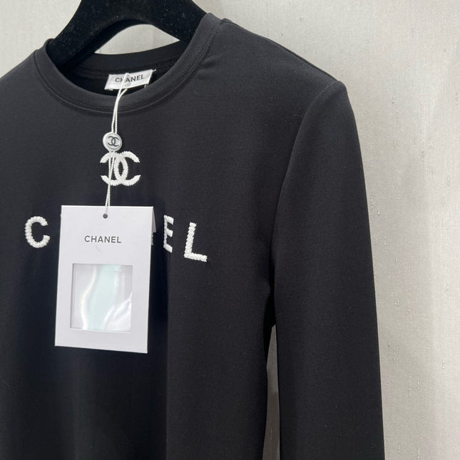 CC Long Sleeve T-shirt Tencel Fabric