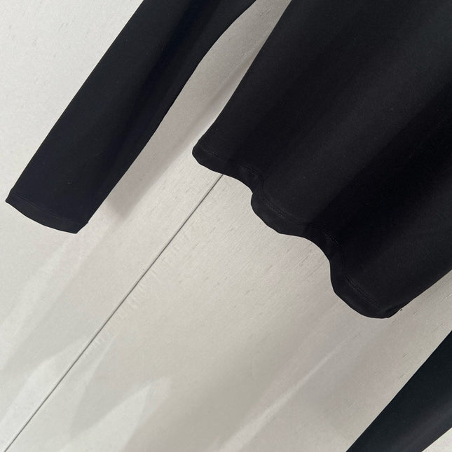 CC Long Sleeve T-shirt Tencel Fabric