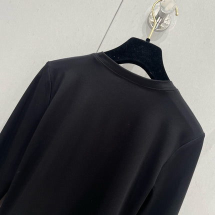 CC Long Sleeve T-shirt Tencel Fabric