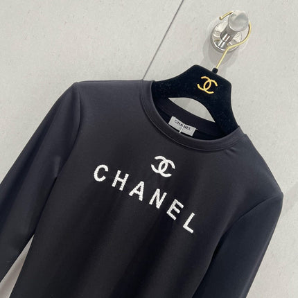 CC Long Sleeve T-shirt Tencel Fabric