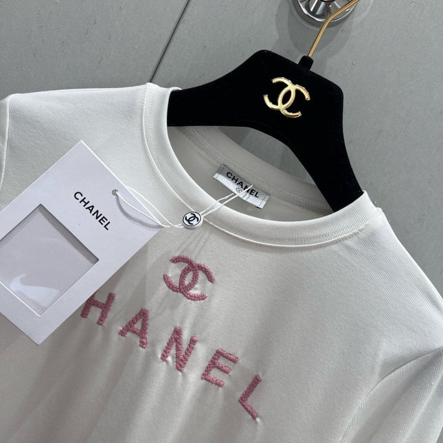 CC Long Sleeve T-shirt Tencel Fabric