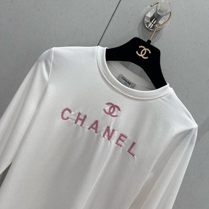 CC Long Sleeve T-shirt Tencel Fabric