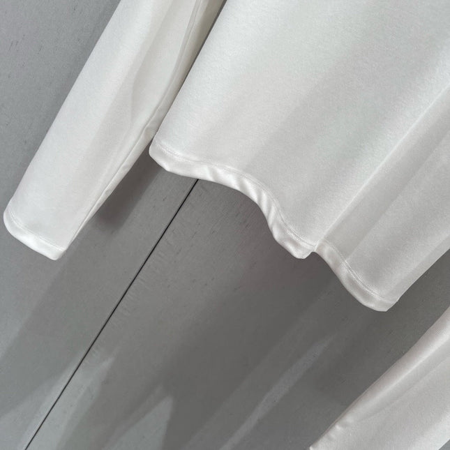 CC Long Sleeve T-shirt Tencel Fabric