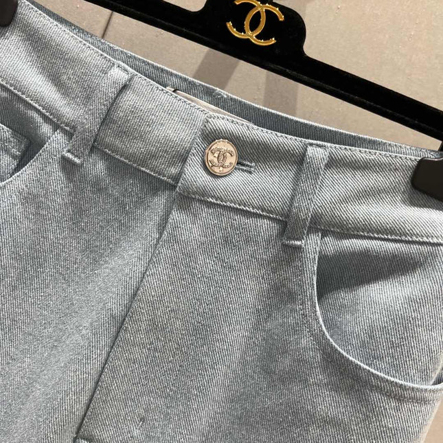 CC Jeans Light Blue Denim Fabric