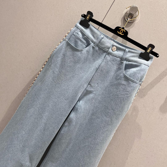 CC Jeans Light Blue Denim Fabric