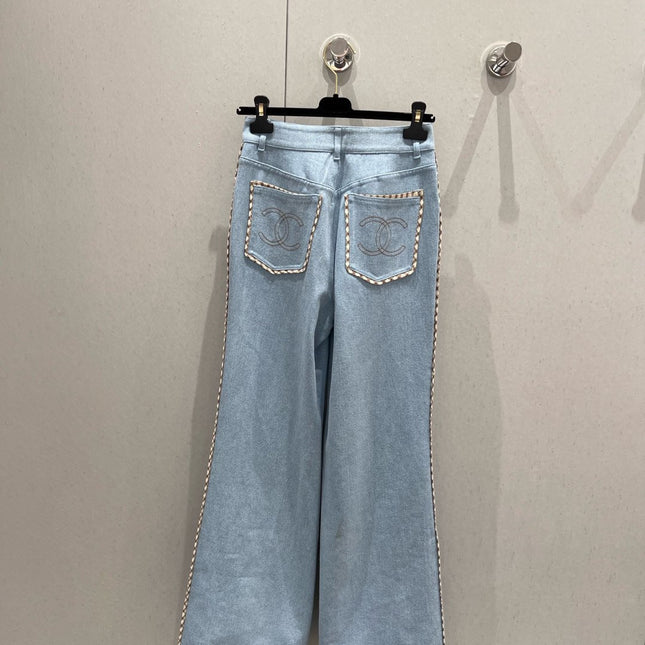 CC Jeans Light Blue Denim Fabric