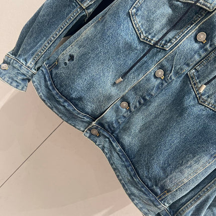 DIOR DENIM HOODED JACKET