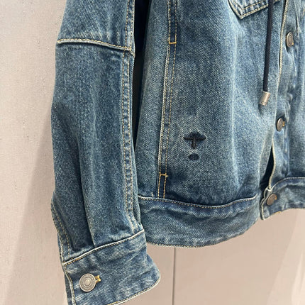DIOR DENIM HOODED JACKET