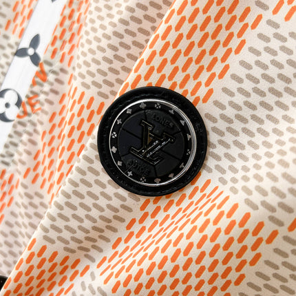 LV ORANGE AND GRAY DAMIER JACKET 239117