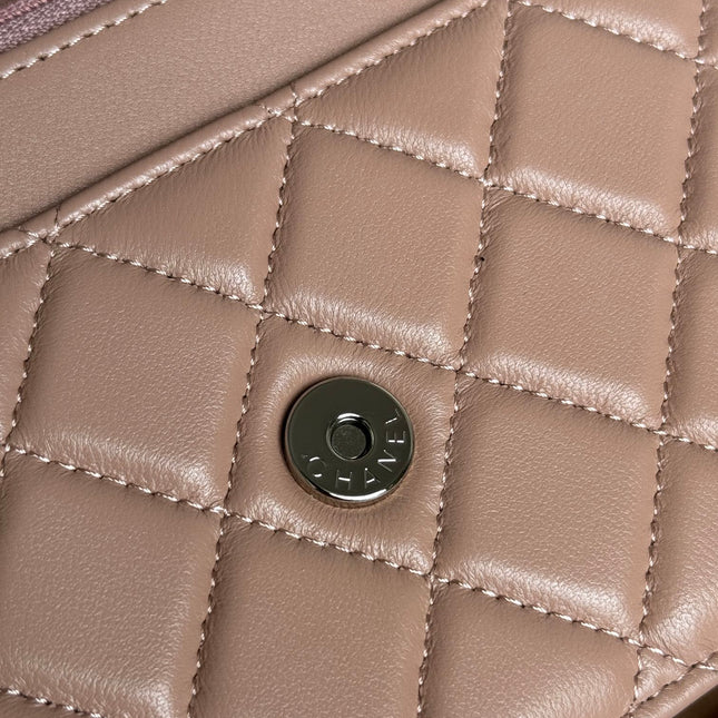 CC WOC ENTRUPY 19 BAG IN LIGHT PINK CALFSKIN