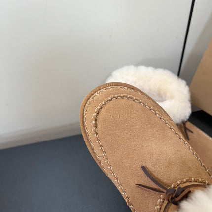 CLASSIC MINI ALPINE IN CHESTNUT BROWN SUEDE